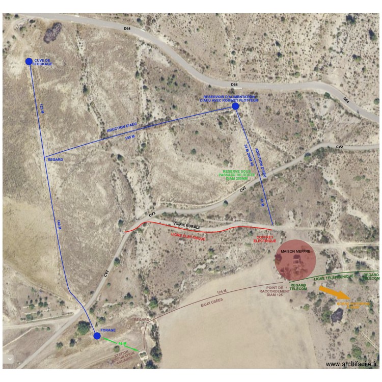 PLAN RÉSEAU. Plan de 0 pièce et 0 m2