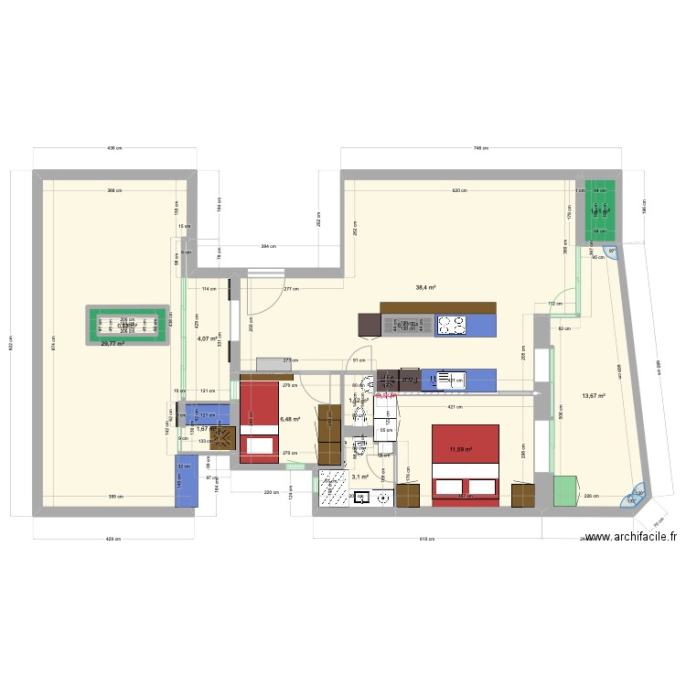 Capitole6. Plan de 0 pièce et 0 m2