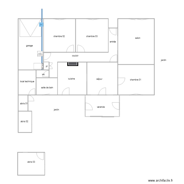 gaudin st michel ass. Plan de 0 pièce et 0 m2