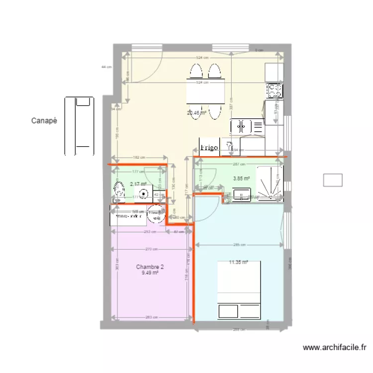 AptSoleMioV10. Plan de 