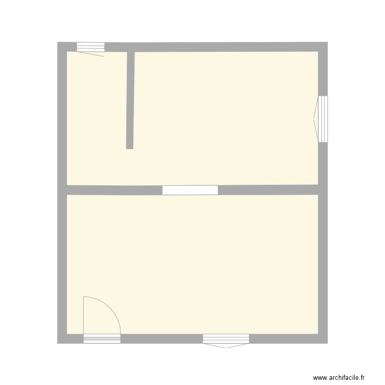 Genre projet. Plan de 0 pièce et 0 m2