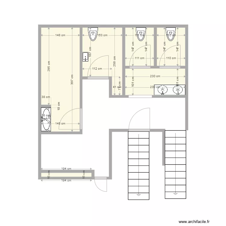 Plan Ultra WC . Plan de Plan Ultra WC . Plan de