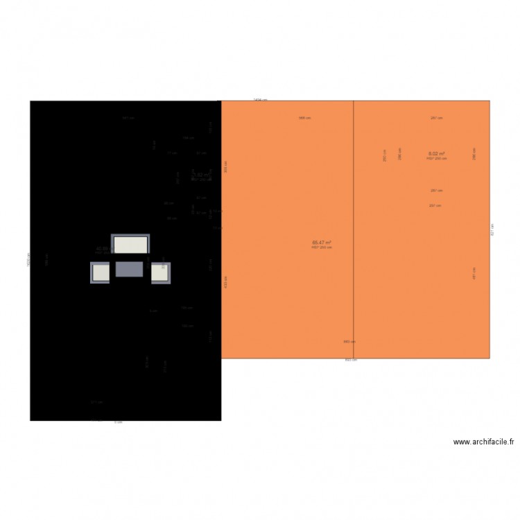 toiture. Plan de 0 pièce et 0 m2