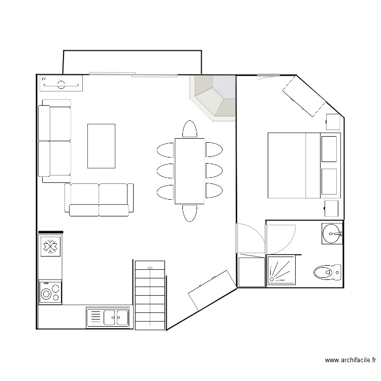 ANTARES 2nd floor. Plan de 0 pièce et 0 m2