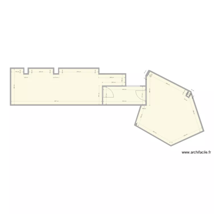 cave banque. Plan de 