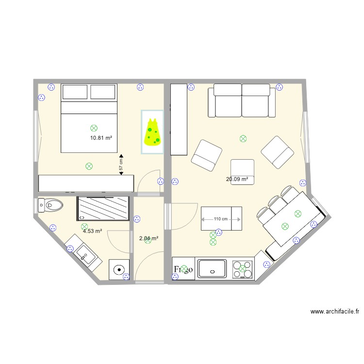 Bertille V1. Plan de 0 pièce et 0 m2