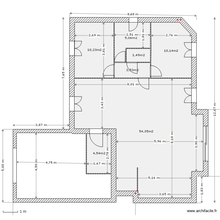 Brennetot 2. Plan de 0 pièce et 0 m2