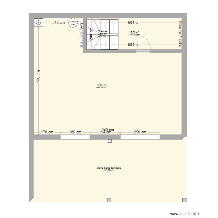 gallas 1. Plan de 64 pièces et 1082 m2