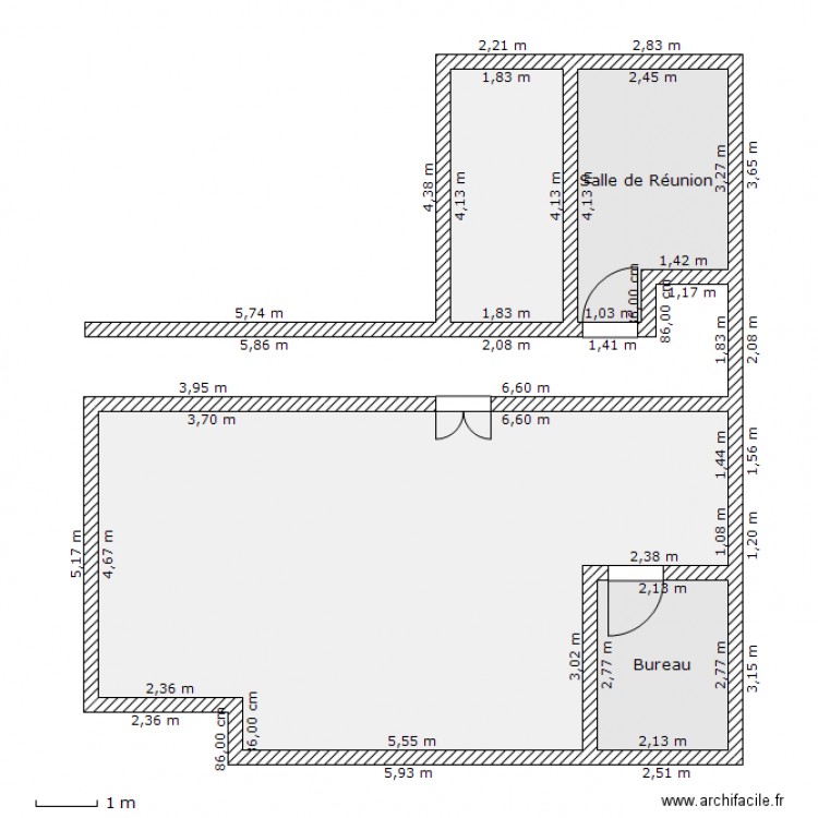 Rez de Chaussée. Plan de 0 pièce et 0 m2