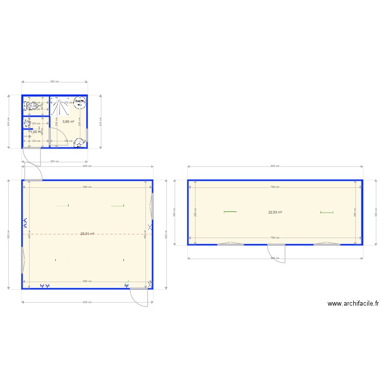 Sallon. Plan de 0 pièce et 0 m2