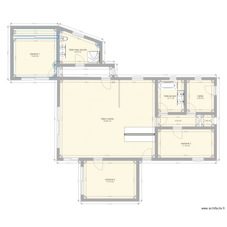 teich1. Plan de 0 pièce et 0 m2