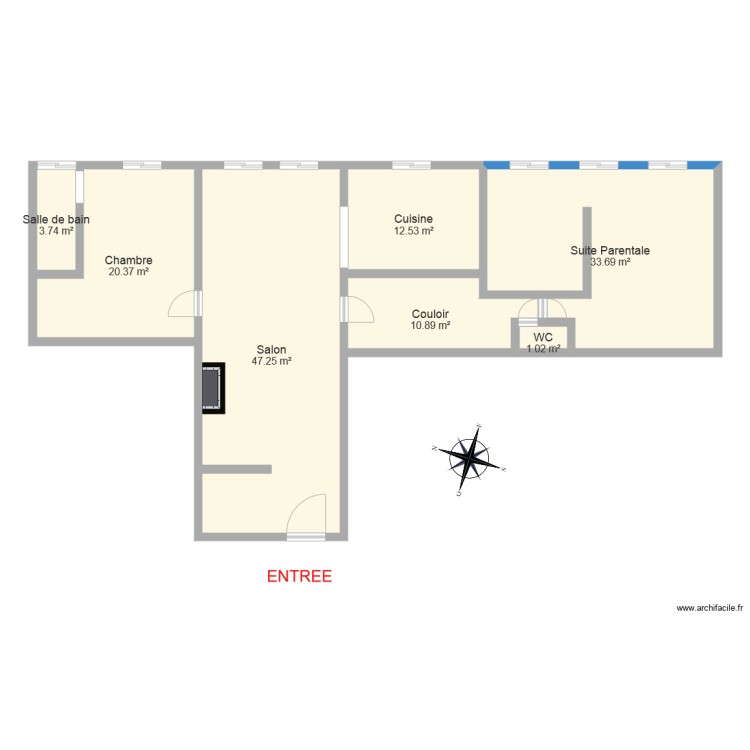 BATSCH. Plan de 0 pièce et 0 m2