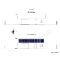 DP4 - Plan de fa&ccedil;ade Sud Onesse