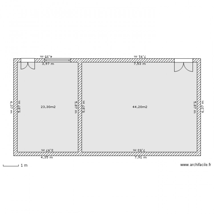batC Vannerie. Plan de 0 pièce et 0 m2