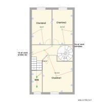 Plan étage talence Pouget