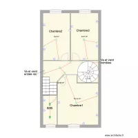 Plan &eacute;tage talence Pouget