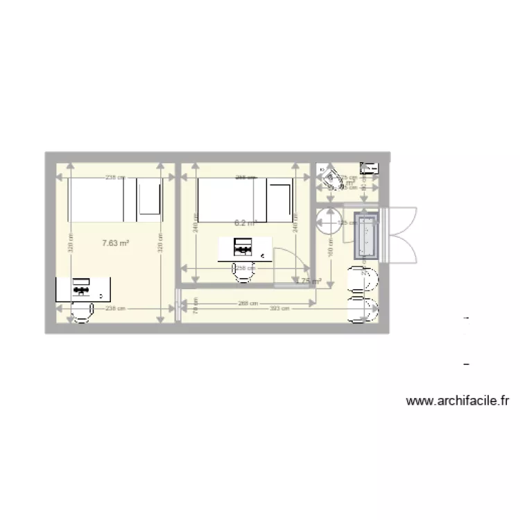 Cabinet 2. Plan de Cabinet 2. Plan de