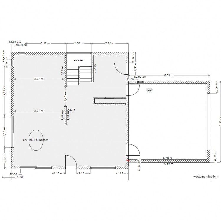 plan vivi-yves 1er. Plan de 0 pièce et 0 m2