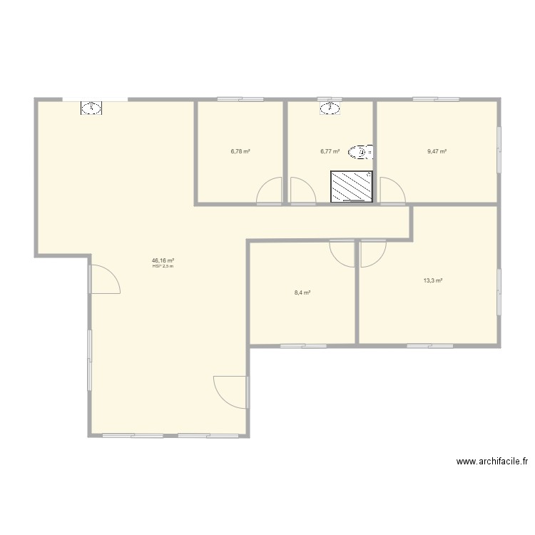 casa1. Plan de 0 pièce et 0 m2