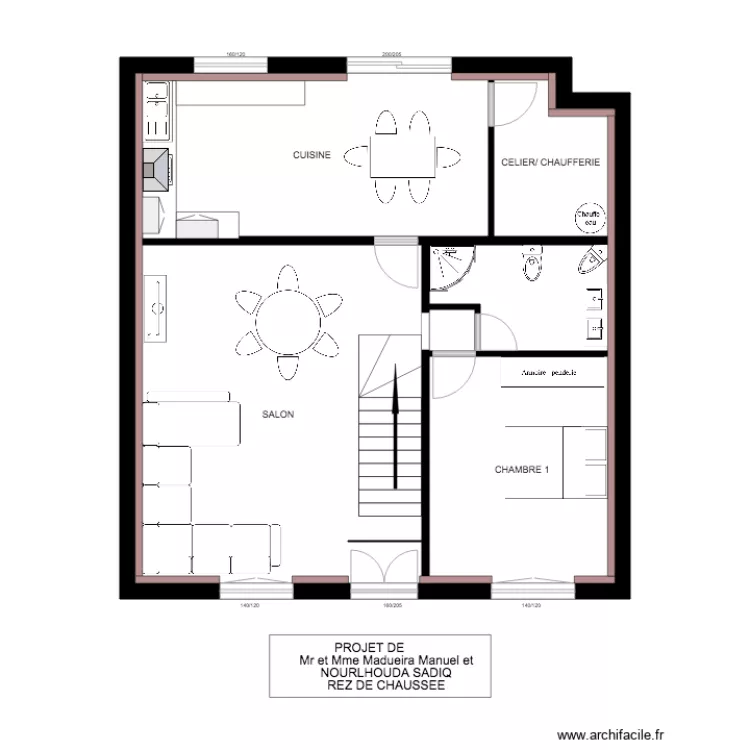 HESERANGE  1 ER ETAGE C. Plan de 
