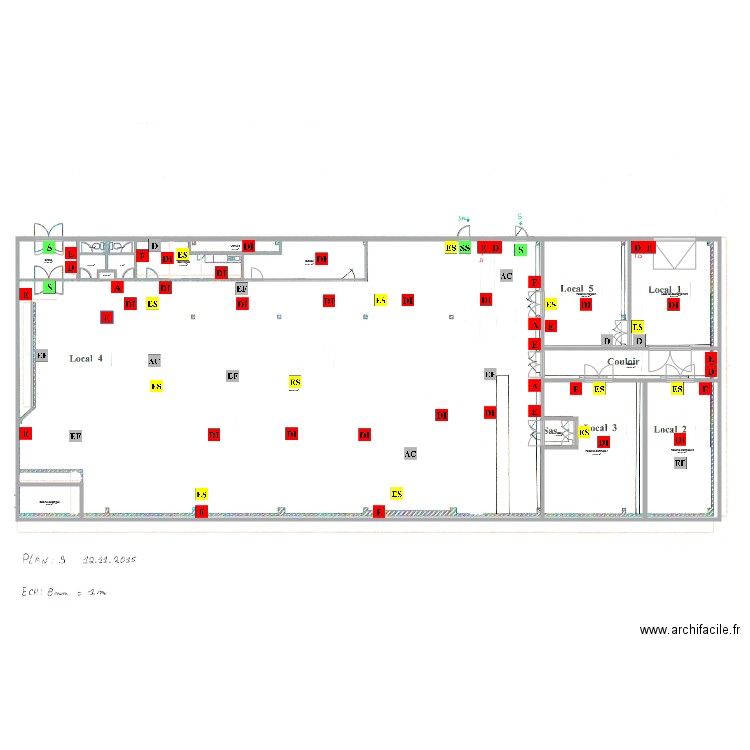 TSAN. Plan de 0 pièce et 0 m2