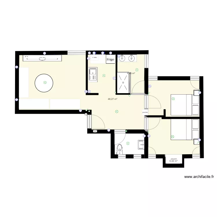 appartement 2020 mis a jour. Plan de 