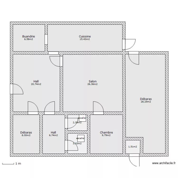 Antoine Dergneau. Plan de 