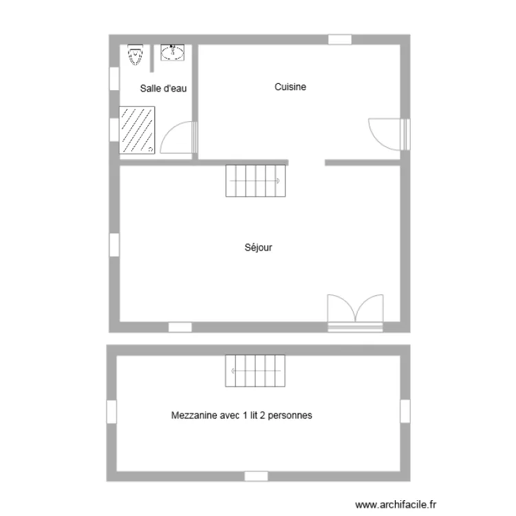 Plan g&icirc;te 3111. Plan de 