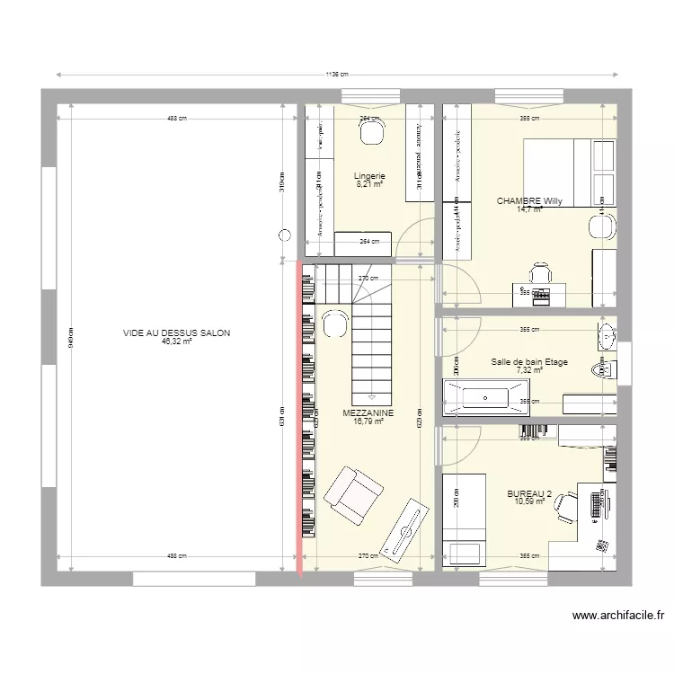 Etage willy 3. Plan de Etage willy 3. Plan de