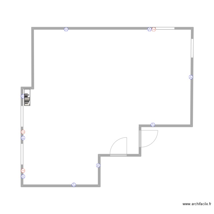 BUREAU 2. Plan de 0 pièce et 0 m2