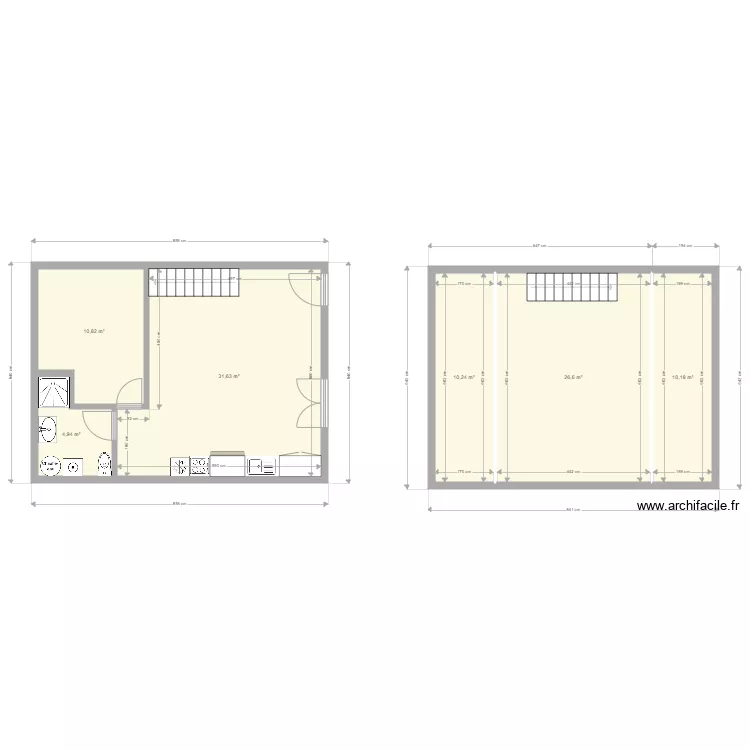 duplex Romo. Plan de 