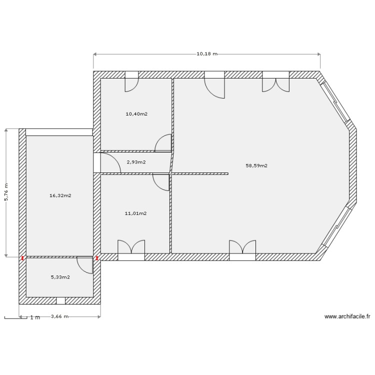 Plan. Plan de 0 pièce et 0 m2