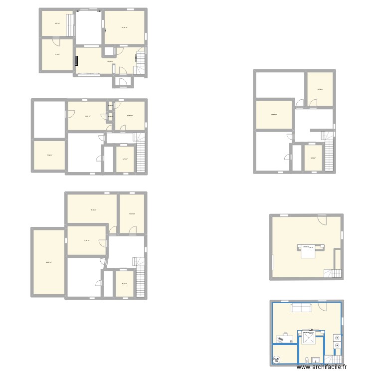 2150-1er étage. Plan de 0 pièce et 0 m2