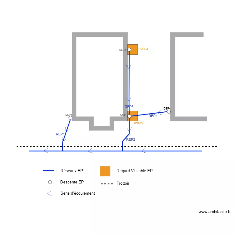 Talmay maison PETIT. Plan de 