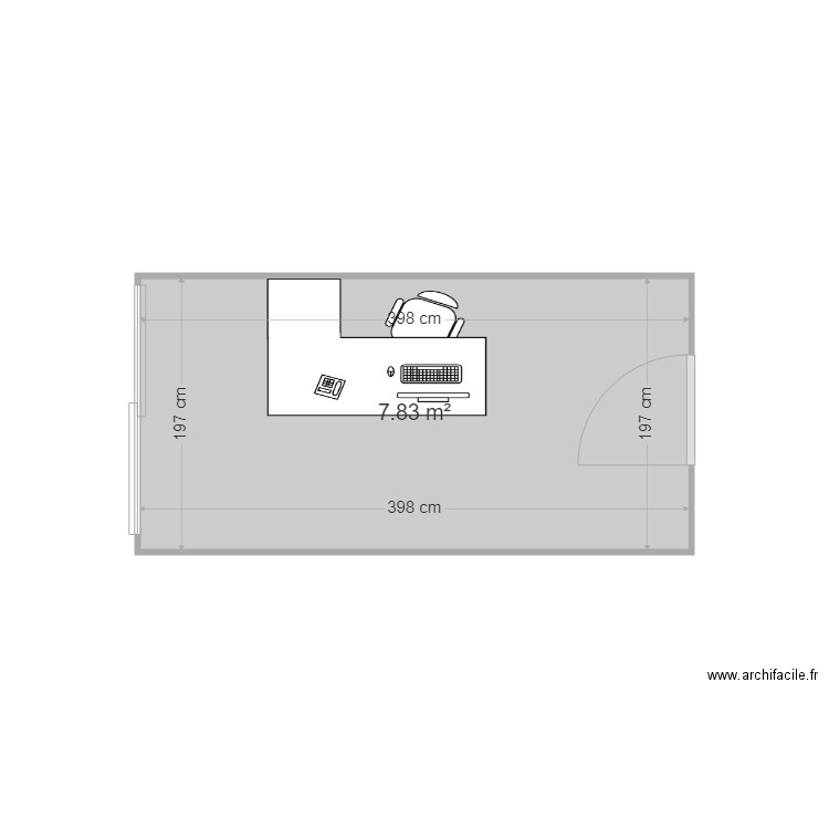 Bureau Archive. Plan de 0 pièce et 0 m2