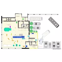 buanderie avec nouvelle calandreuse D