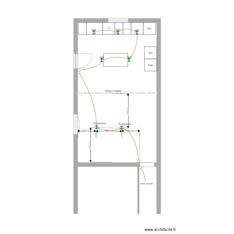 LECADRE Valérie. Plan de 0 pièce et 0 m2