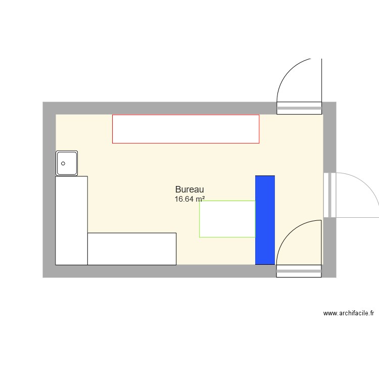 local qualité. Plan de 0 pièce et 0 m2