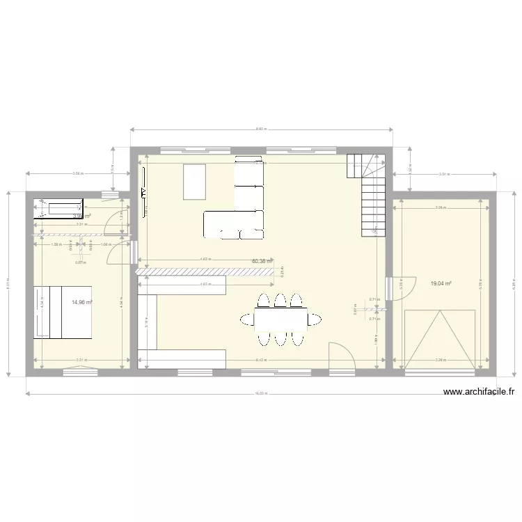 EURL BONHOURE FREDERIC. Plan de 