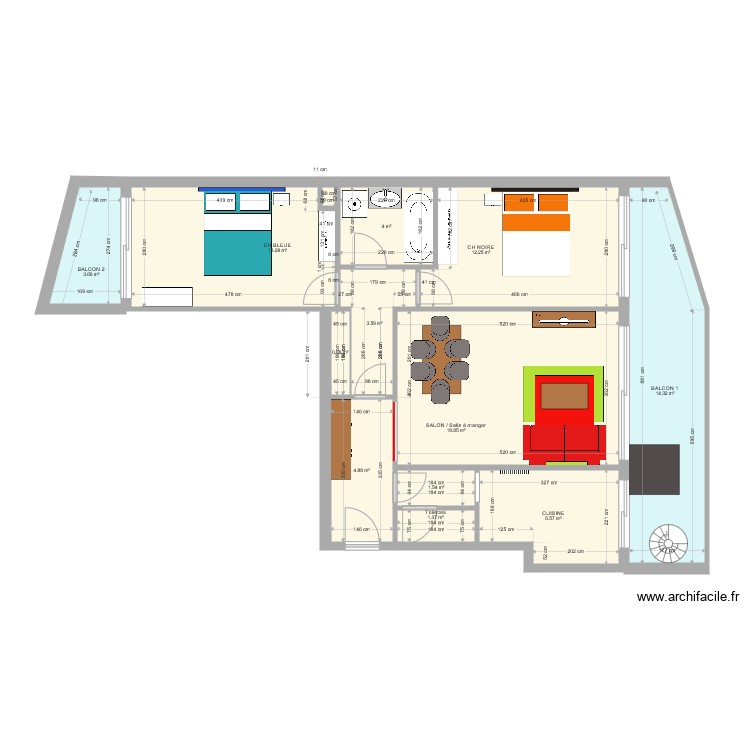 AV CHAMP. Plan de 0 pièce et 0 m2