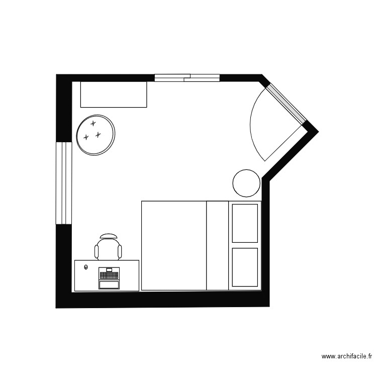 chabot 2. Plan de 0 pièce et 0 m2