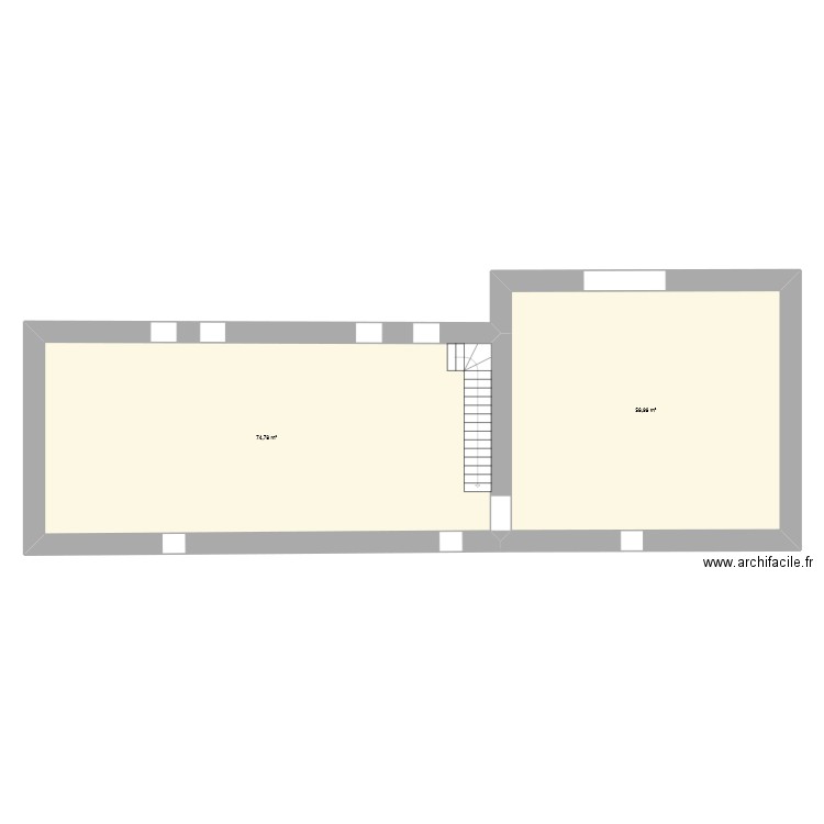 brouillon 1. Plan de 0 pièce et 0 m2