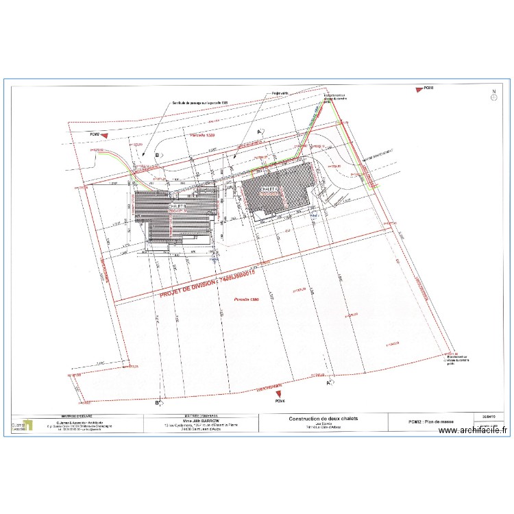 Chalet ABC EDF Orange. Plan de 0 pièce et 0 m2