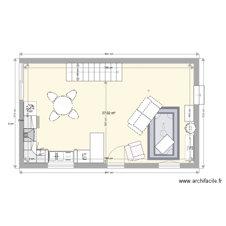 st paul cuisine. Plan de 0 pièce et 0 m2