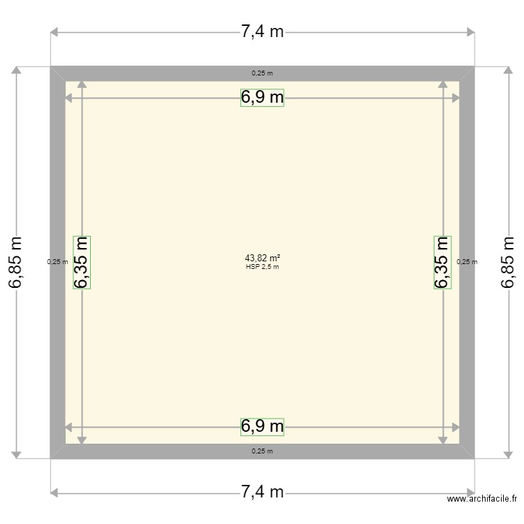 PLAN RDC. Plan de 0 pièce et 0 m2