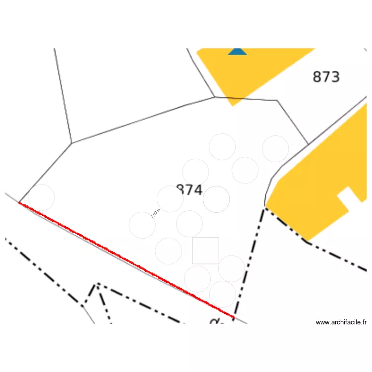 CONSTRUCTIBLE. Plan de 