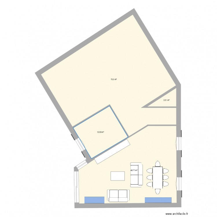 Maison ancienne V1. Plan de 0 pièce et 0 m2