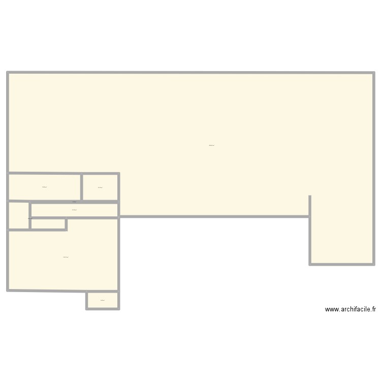 louis chavagnac. Plan de 8 pièces et 1159 m2