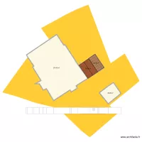 plan de masse toiture existant