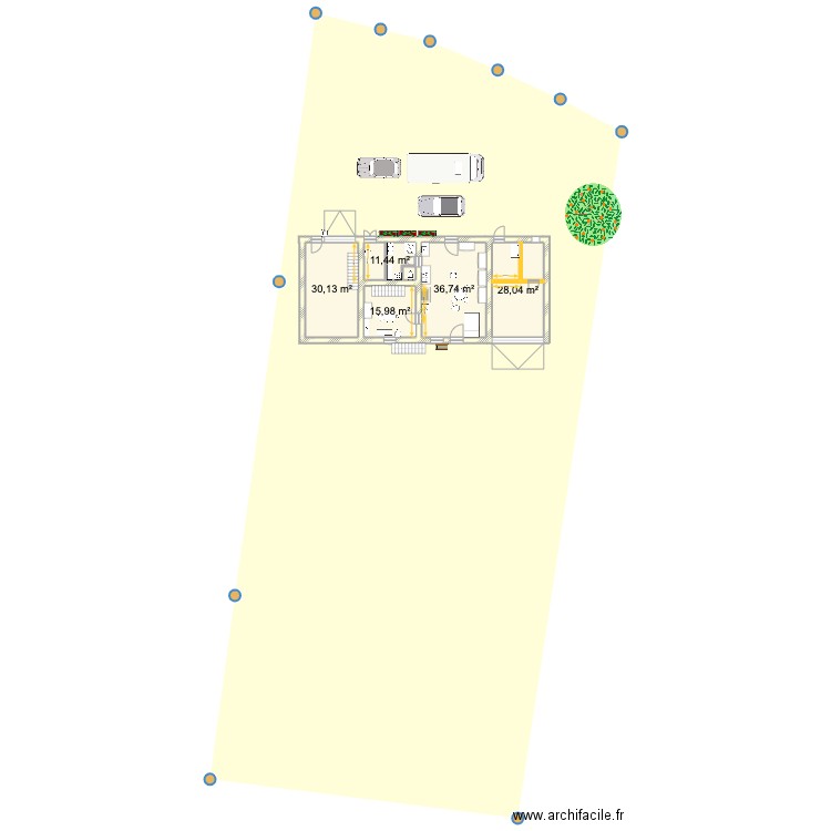 Maison BOISSEY3. Plan de 11 pièces et 251 m2